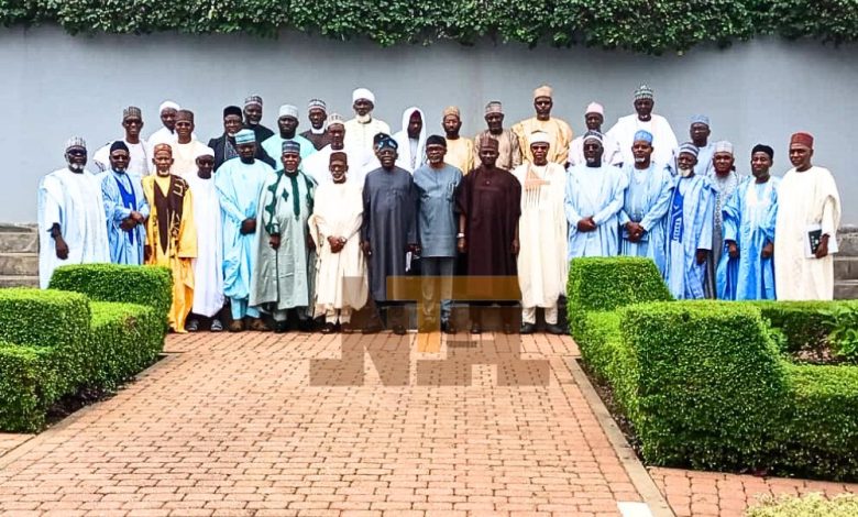 Leaders of the Supreme Council for Sharia in Nigeria (SCSN) visited President Bola Tinubu on Thursday, in what appears to be a reconciliatory move, just days after expressing regret for supporting the Muslim-Muslim ticket for the 2023 elections.