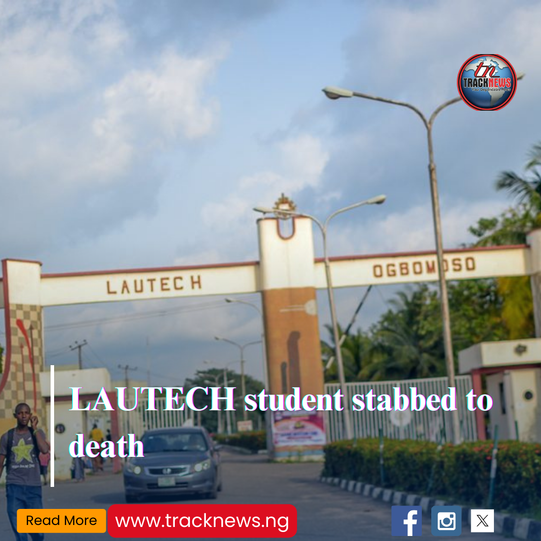 An undergraduate student at Ladoke Akintola University of Technology, Ogbomoso in Oyo State, simply identified as Adedokun Olamilekan was stabbed to death