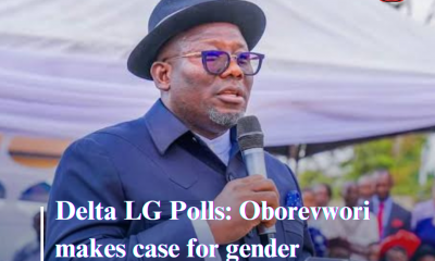 Delta State Governor, Rt. Hon. Sheriff Oborevwori, Friday, said where male chairmanship candidates emerged from the local governments party primaries